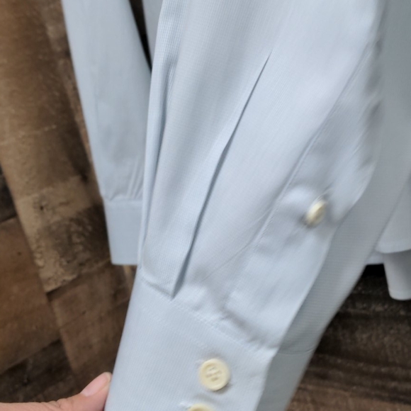 Ted Baker , light blue Men's shirt, size 5 - Picture 4 of 7